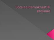 Sotsiaaldemokraatlik erakond