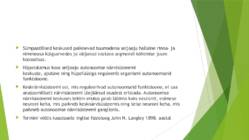 Autonoomne närvisüsteem #4