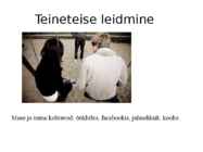 Teineteise leidmine