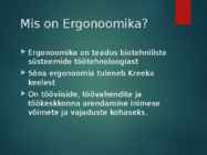 Ergonoomika #2