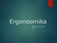Ergonoomika