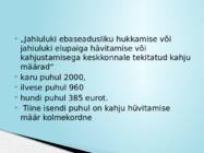 SUURKISKJAD EESTIS #19