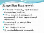 Mida teada-E-ainetest #5