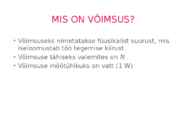 VÕIMSUS #2