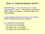 Mis on majandusteadus #4