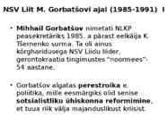 IDABLOKI LAGUNEMINE JA KÜLMA SÕJA LÕPP #2