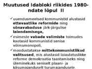 IDABLOKI LAGUNEMINE JA KÜLMA SÕJA LÕPP #11