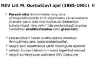 IDABLOKI LAGUNEMINE JA KÜLMA SÕJA LÕPP #3