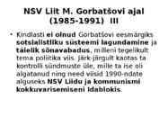 IDABLOKI LAGUNEMINE JA KÜLMA SÕJA LÕPP #4