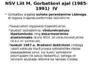 IDABLOKI LAGUNEMINE JA KÜLMA SÕJA LÕPP #5