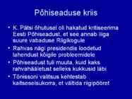 Suur kriis #8