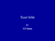Suur kriis