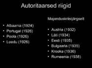 Diktatuurid Lääne-Euroopas #14