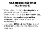 Diktatuurid Lääne-Euroopas #3