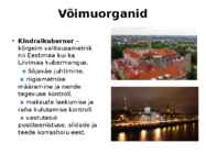 EESTI ALA VALITSEMINE VARAUUSAJAL #3