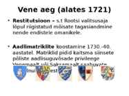 EESTI ALA VALITSEMINE VARAUUSAJAL #6