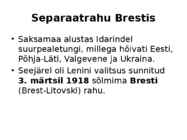 SÕJA LÕPP #3