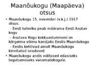 ISESEISVUSE VÄLJAKUULUTAMINE JA SAKSA OKUPATSIOON #2