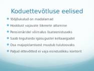 Ettevõtlus - koduettevõtlus #4