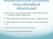 Ettevõtlus - koduettevõtlus #5