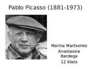 Pablo Picasso-1881-1973