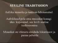Aafrika muusika #8