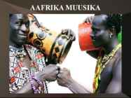 Aafrika muusika
