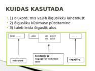 KAALUTLUSÕIGUSE RAKENDAMISEGA SEOTUD PROBLEEME KOHTUPRAKTIKA NÄITEL #11