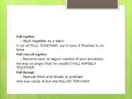 Phrasal verbs-Pass and Pull #7