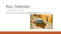 Phrasal verb PULL #5
