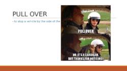 Phrasal verb PULL #7