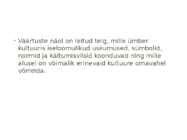 Väärtused #3