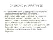 Väärtused #4