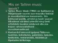 Tallinn music week #2