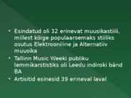 Tallinn music week #4
