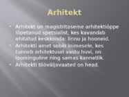 Arhitekt #2