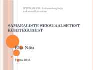 Samaealiste seksuaalsetest-kuritegudest