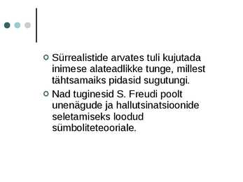 Sürrealism - põhjalik ülevaade esitlusena #20