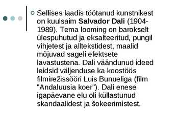 Sürrealism - põhjalik ülevaade esitlusena #21