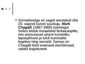 Sürrealism - põhjalik ülevaade esitlusena #71