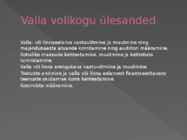 Maakonnad ja omavalitsused #9