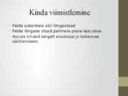 Kinda kudumine Võrumaa kindakirjas #10