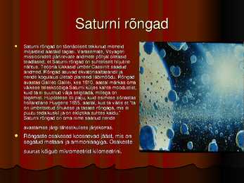 Saturn ja jupiter #12