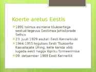 Koerte aretus läbi aja #7
