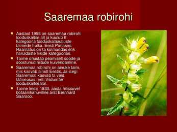 Bioloogilise mitmekesisuse vähenemine #5
