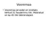 -Vooremaa- #31