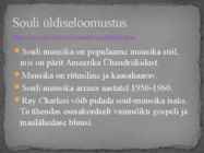 Souli üldiseloomustus-S Wonder-R Charles valmis #2