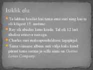 Souli üldiseloomustus-S Wonder-R Charles valmis #7