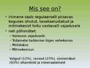 Tasakaalustatud toitumine #2