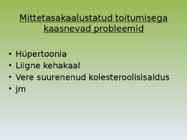 Tasakaalustatud toitumine #10